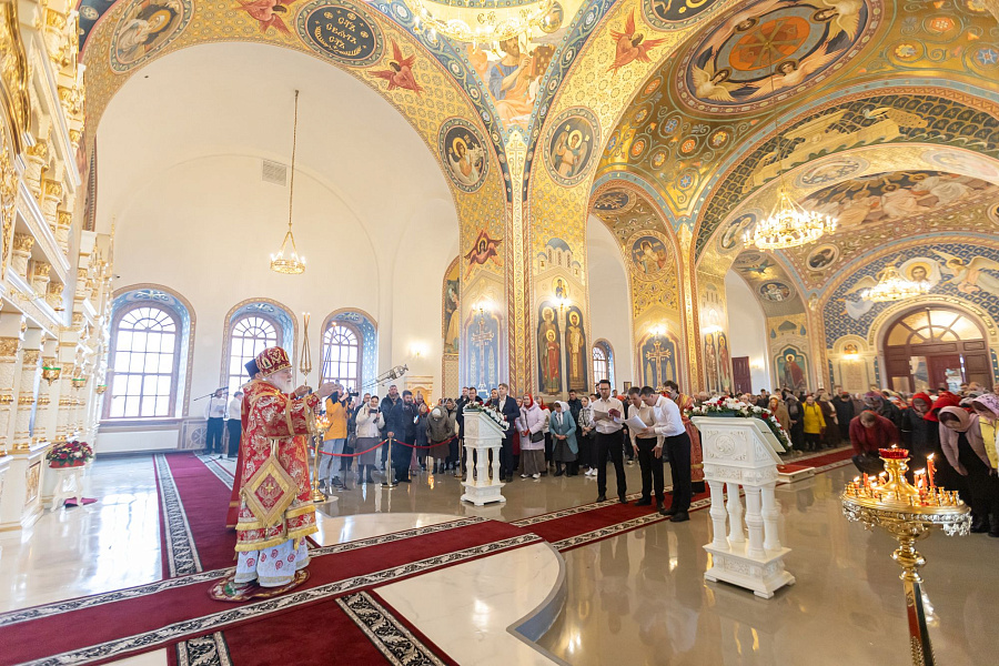Неделя Фомина в Свято-Троицком храме села Саввино