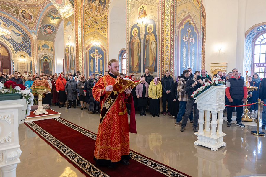 Неделя Фомина в Свято-Троицком храме села Саввино