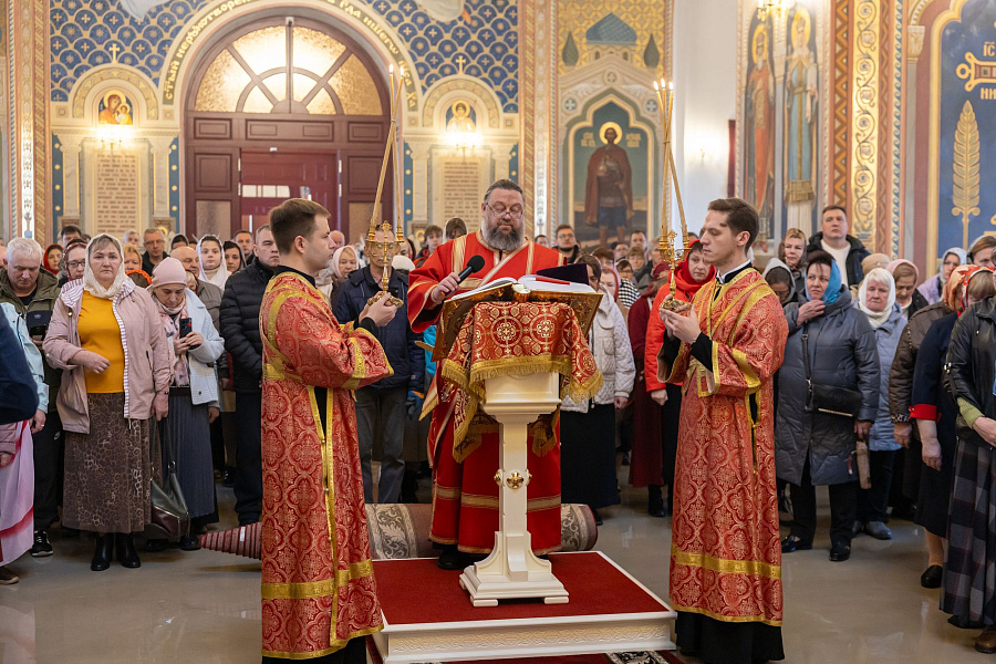 Неделя Фомина в Свято-Троицком храме села Саввино