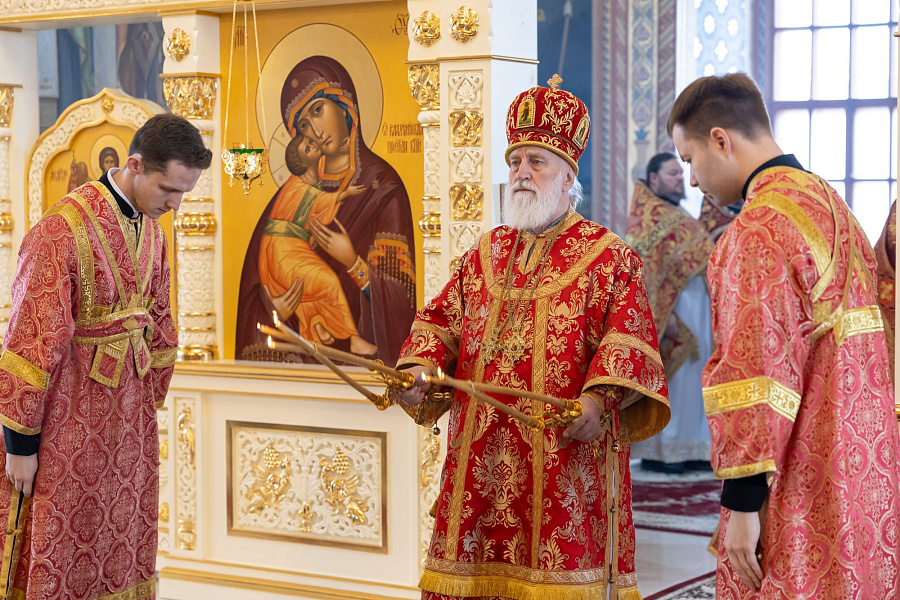 Неделя Фомина в Свято-Троицком храме села Саввино
