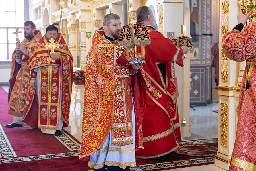 Неделя Фомина в Свято-Троицком храме села Саввино
