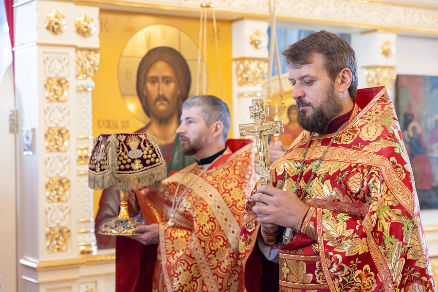 Неделя Фомина в Свято-Троицком храме села Саввино