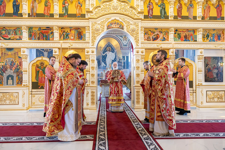 Неделя Фомина в Свято-Троицком храме села Саввино