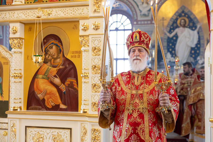 Неделя Фомина в Свято-Троицком храме села Саввино