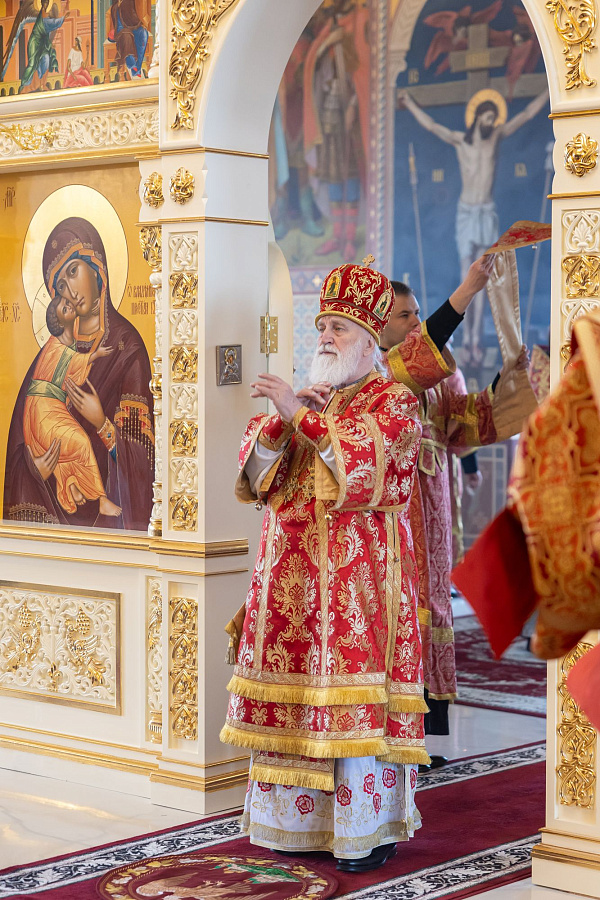 Неделя Фомина в Свято-Троицком храме села Саввино