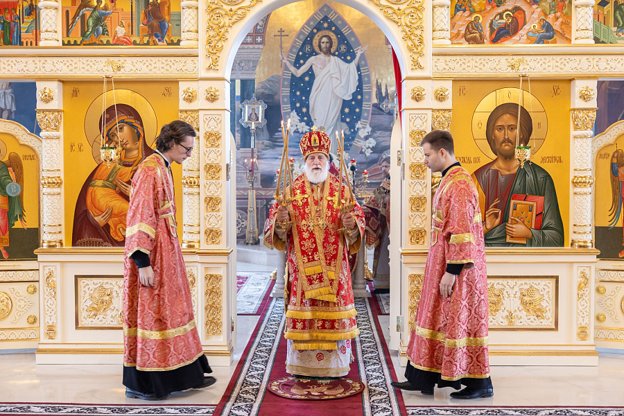 Неделя Фомина в Свято-Троицком храме села Саввино