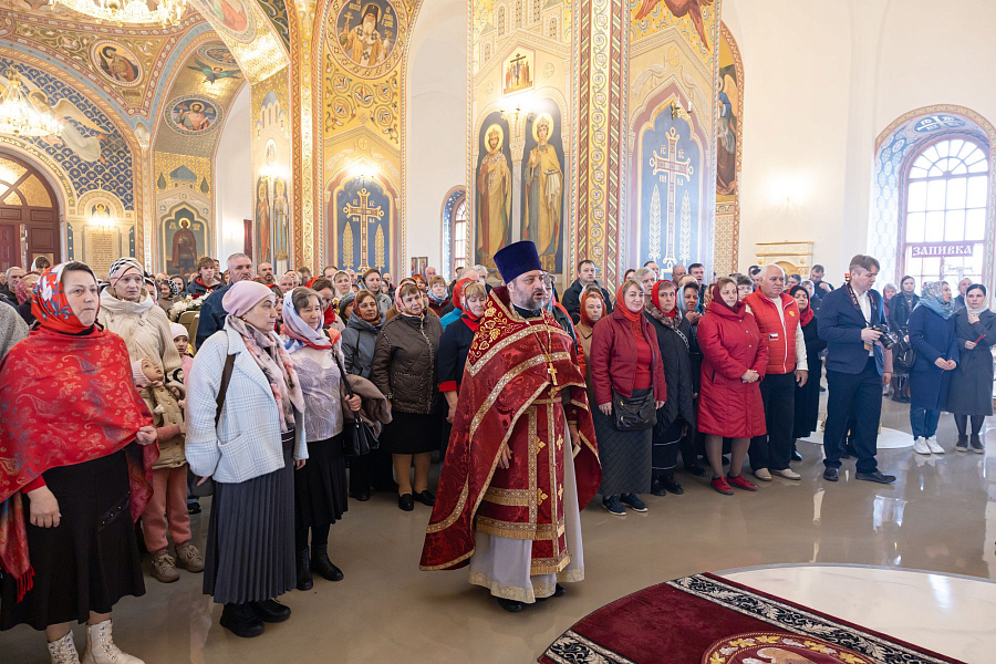 Неделя Фомина в Свято-Троицком храме села Саввино