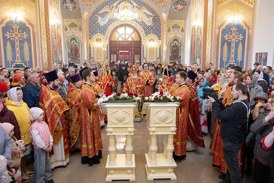 Неделя Фомина в Свято-Троицком храме села Саввино