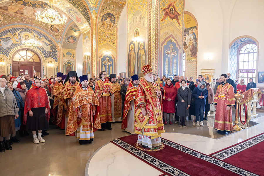 Неделя Фомина в Свято-Троицком храме села Саввино