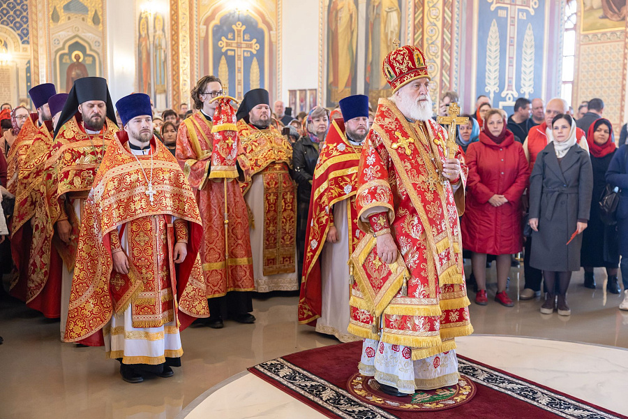 Неделя Фомина в Свято-Троицком храме села Саввино