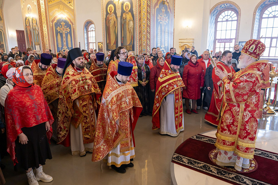 Неделя Фомина в Свято-Троицком храме села Саввино
