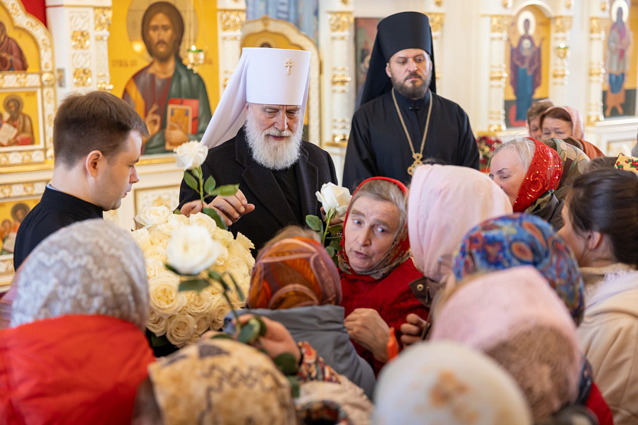 Неделя Фомина в Свято-Троицком храме села Саввино