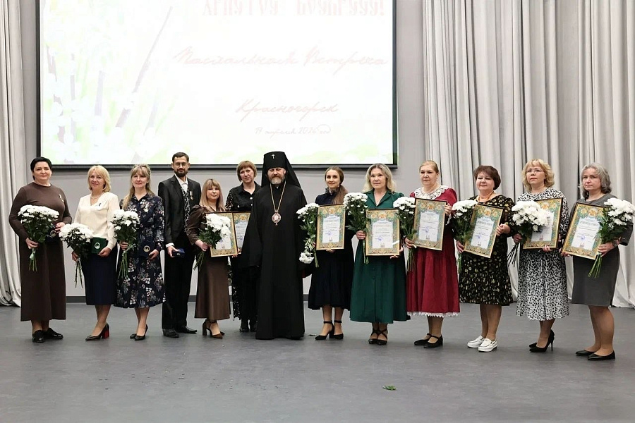 Пасхальная встреча в Красногорске Архиепископа Фомы с педагогическим сообществом западного Зонального объединения педагогов Московской области