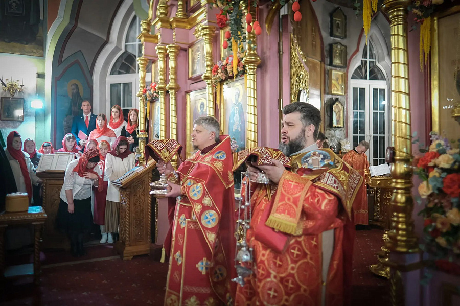 Пасха в Ивантеевском благочинии