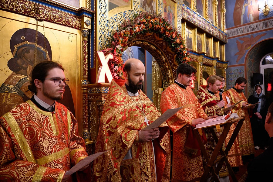 Пасха в Ивантеевском благочинии
