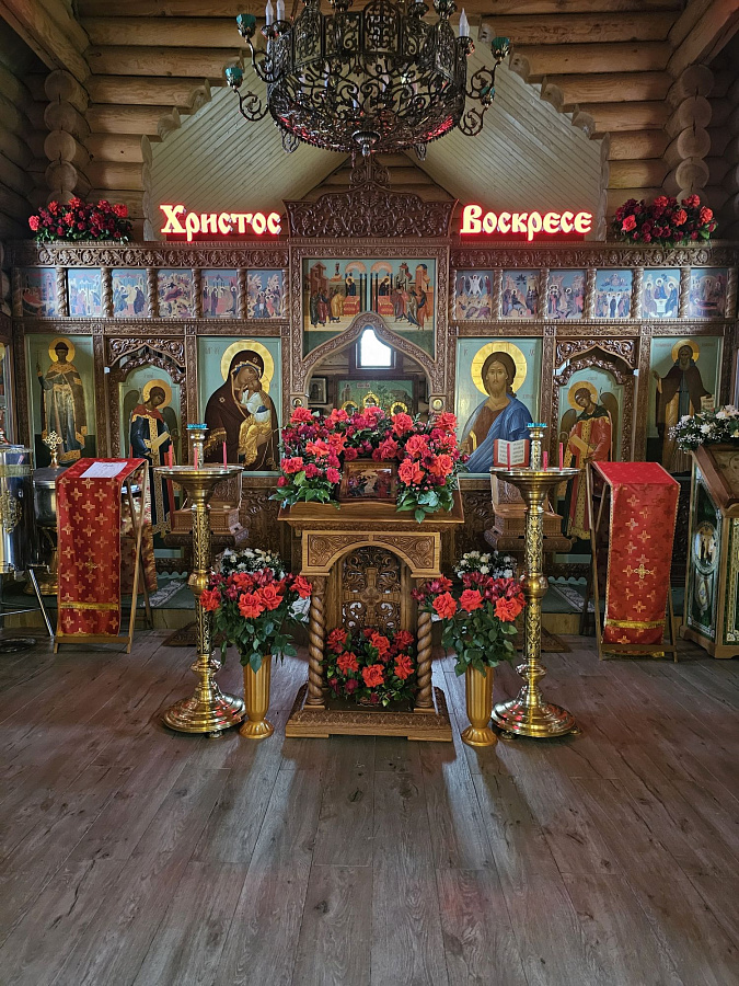 Пасха в Ивантеевском благочинии
