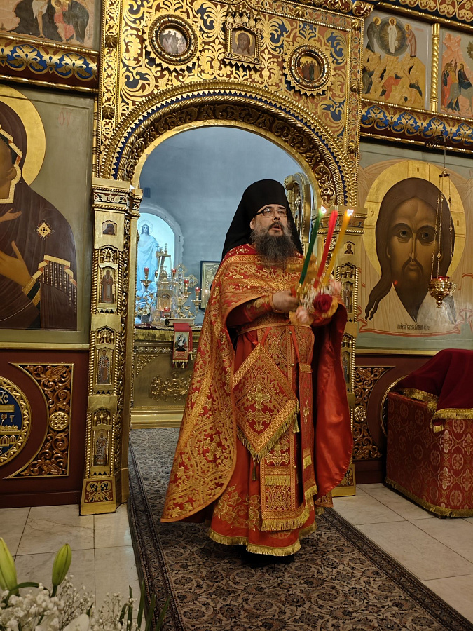 Пасха в Ивантеевском благочинии