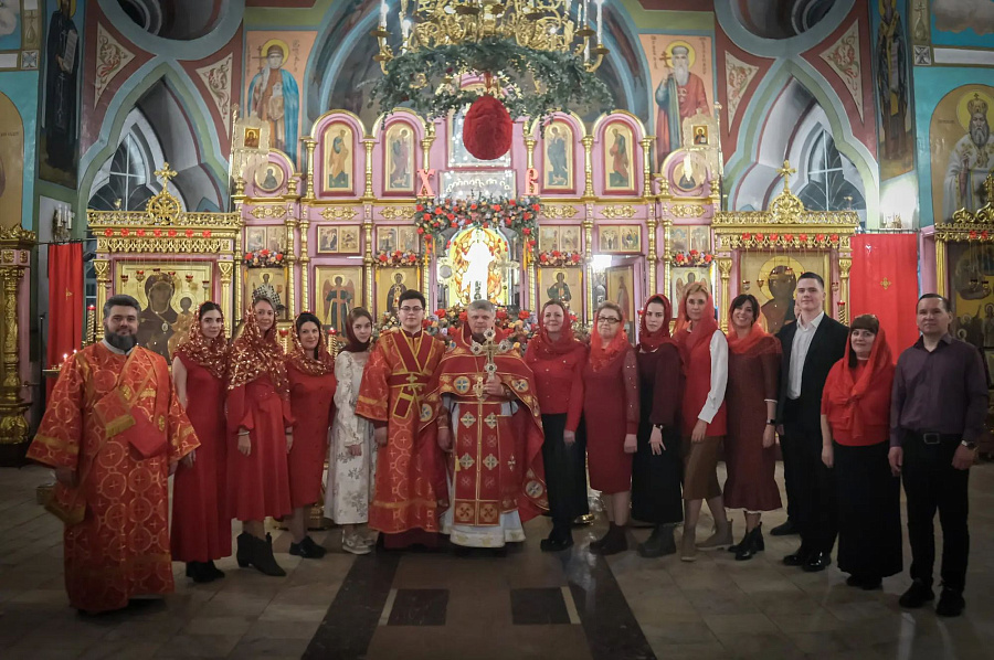 Пасха в Ивантеевском благочинии