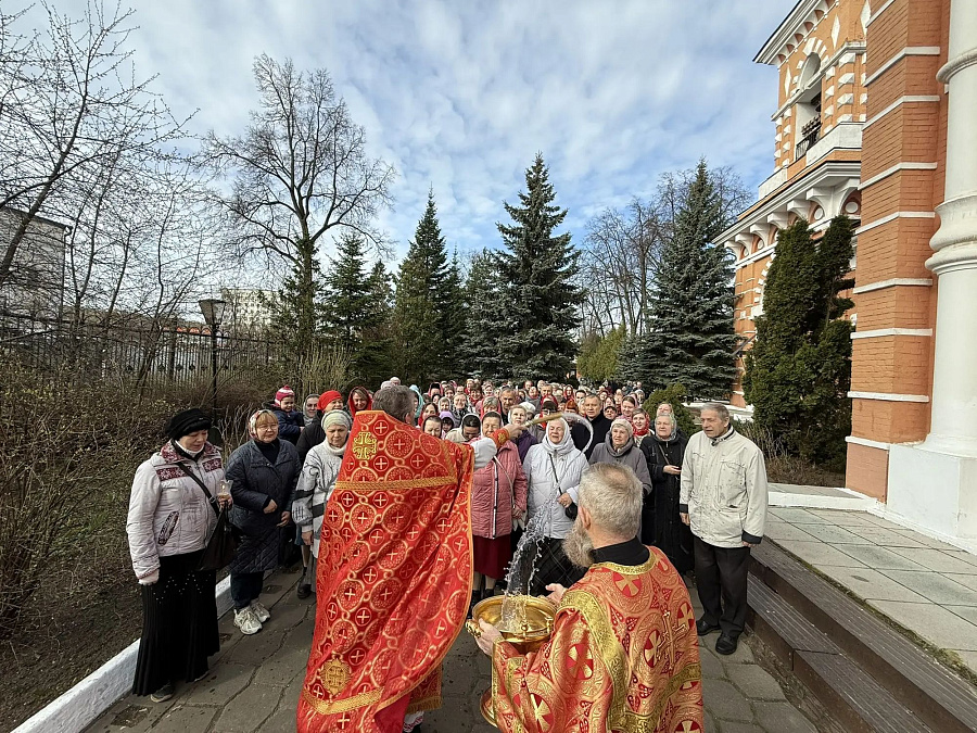 Пасха в Ивантеевском благочинии