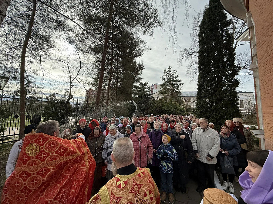 Пасха в Ивантеевском благочинии