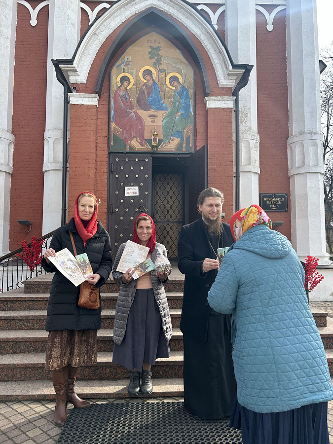 Пасха в Ивантеевском благочинии