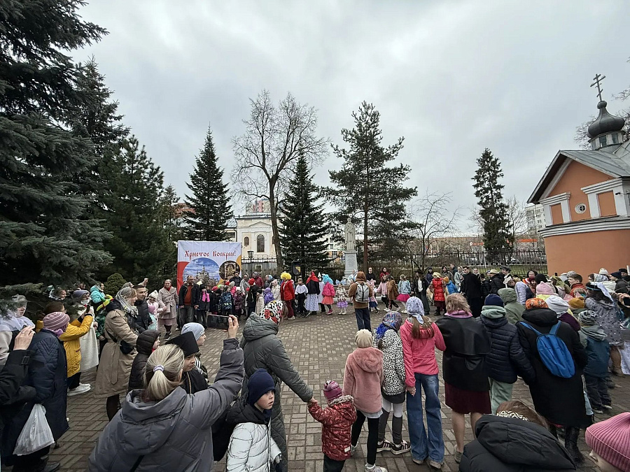 Пасха в Ивантеевском благочинии