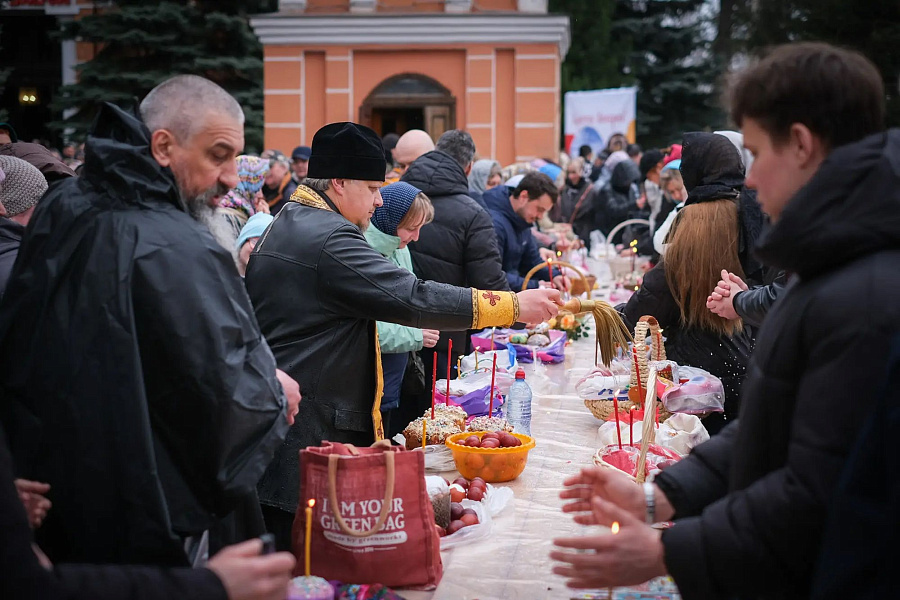 Пасха в Ивантеевском благочинии
