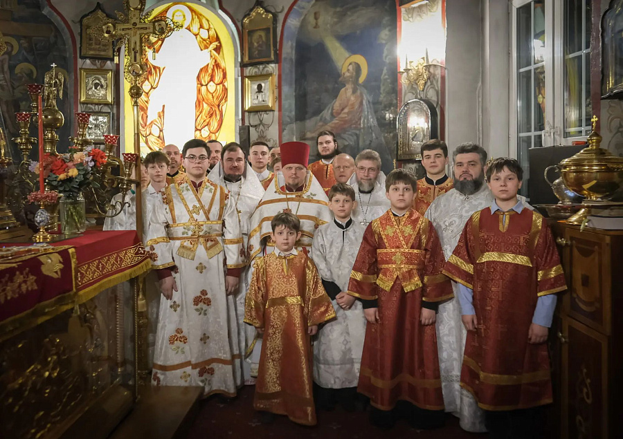 Пасха в Ивантеевском благочинии
