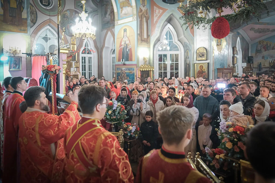 Пасха в Ивантеевском благочинии