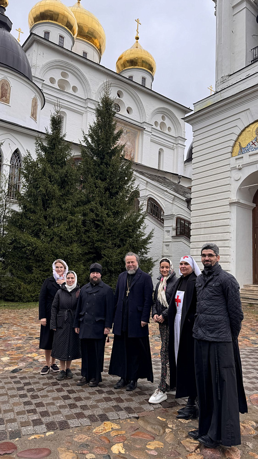 Встреча делегатов от епархий Московской митрополии в Управляющий совет Союза православных женщин Подмосковья с представителем Союза С. Н. Тягачёвой