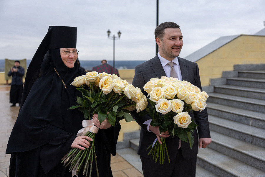 Архиерейское посещение Никитского женского монастыря города Каширы