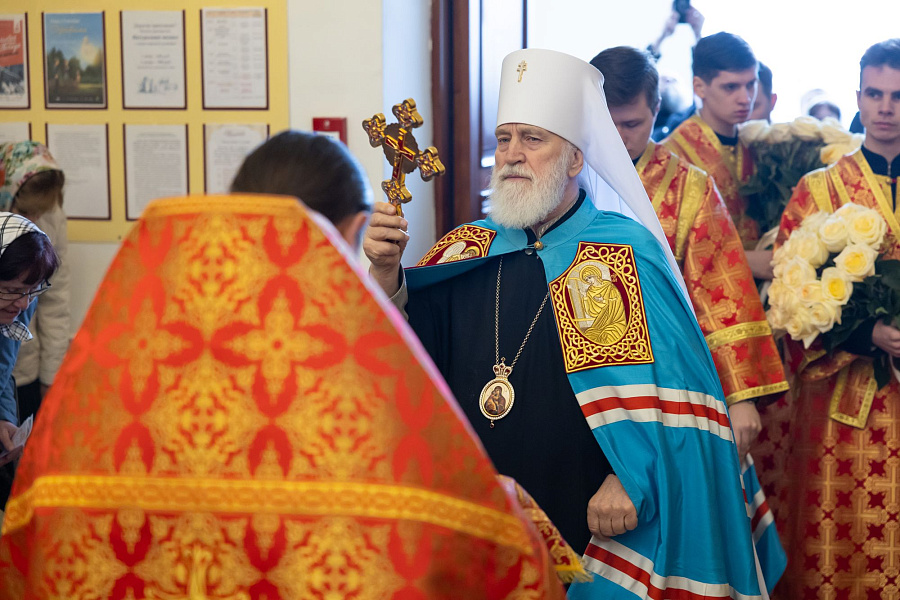 Архиерейское посещение Никитского женского монастыря города Каширы