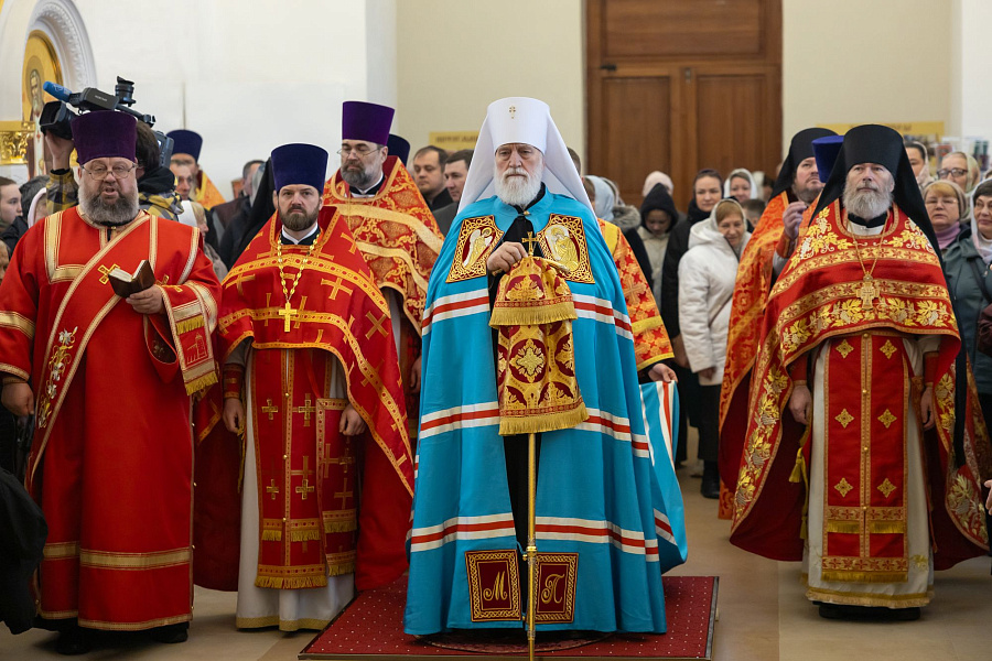 Архиерейское посещение Никитского женского монастыря города Каширы