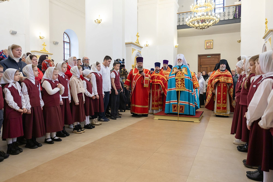 Архиерейское посещение Никитского женского монастыря города Каширы