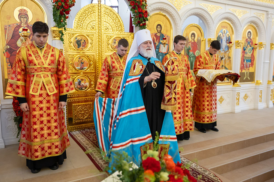 Архиерейское посещение Никитского женского монастыря города Каширы