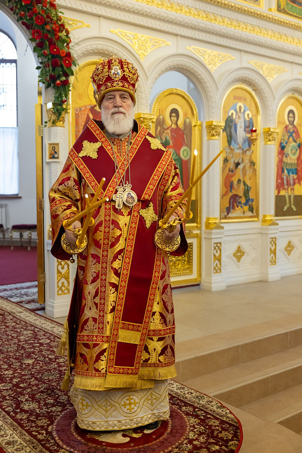 Архиерейское посещение Никитского женского монастыря города Каширы