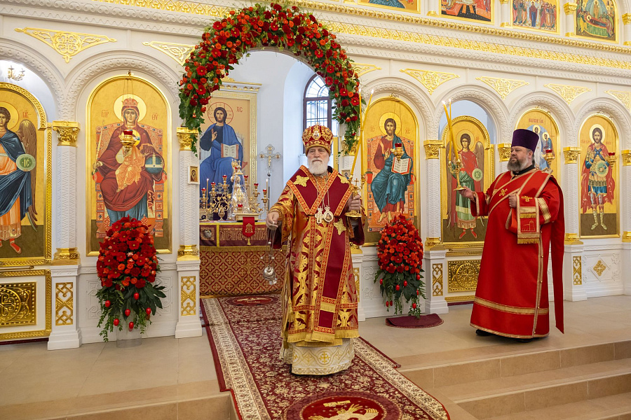 Архиерейское посещение Никитского женского монастыря города Каширы