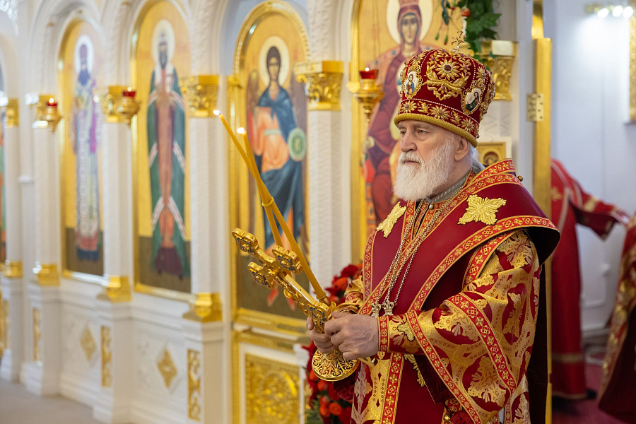 Архиерейское посещение Никитского женского монастыря города Каширы
