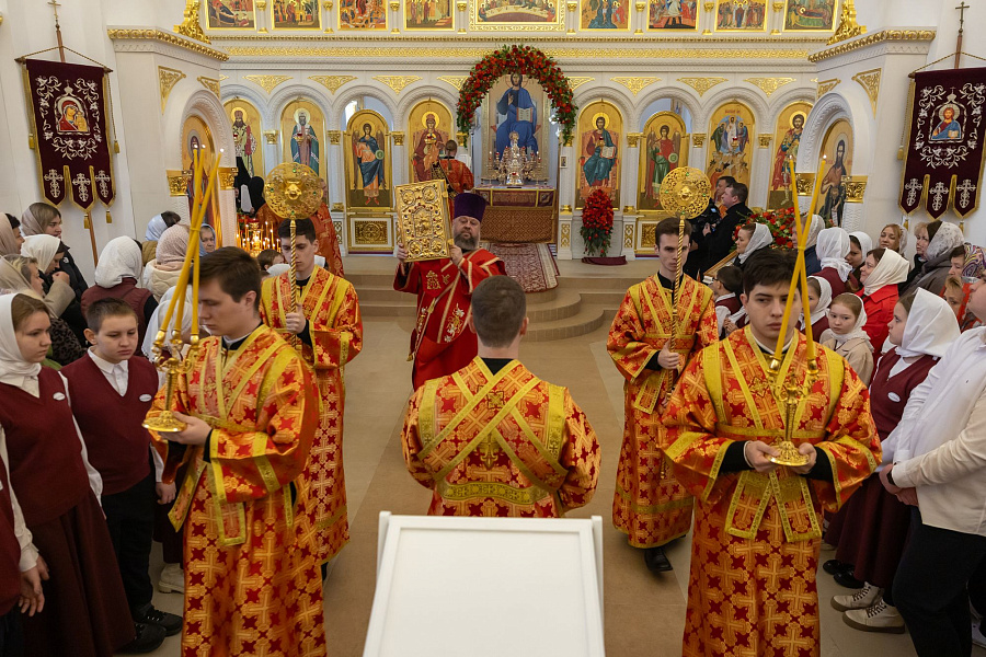 Архиерейское посещение Никитского женского монастыря города Каширы
