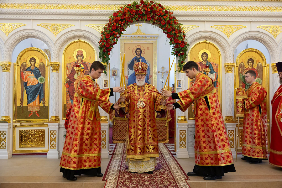 Архиерейское посещение Никитского женского монастыря города Каширы