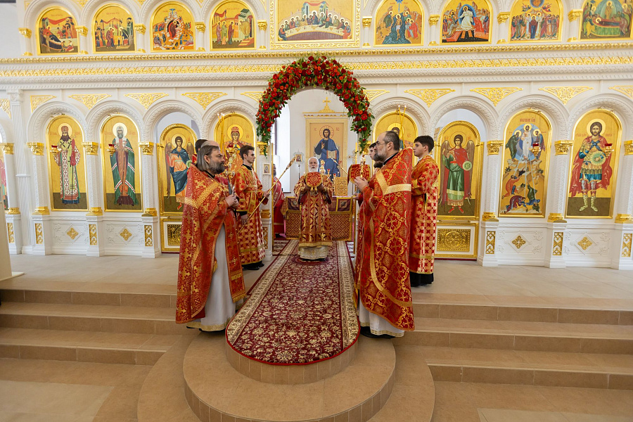 Архиерейское посещение Никитского женского монастыря города Каширы