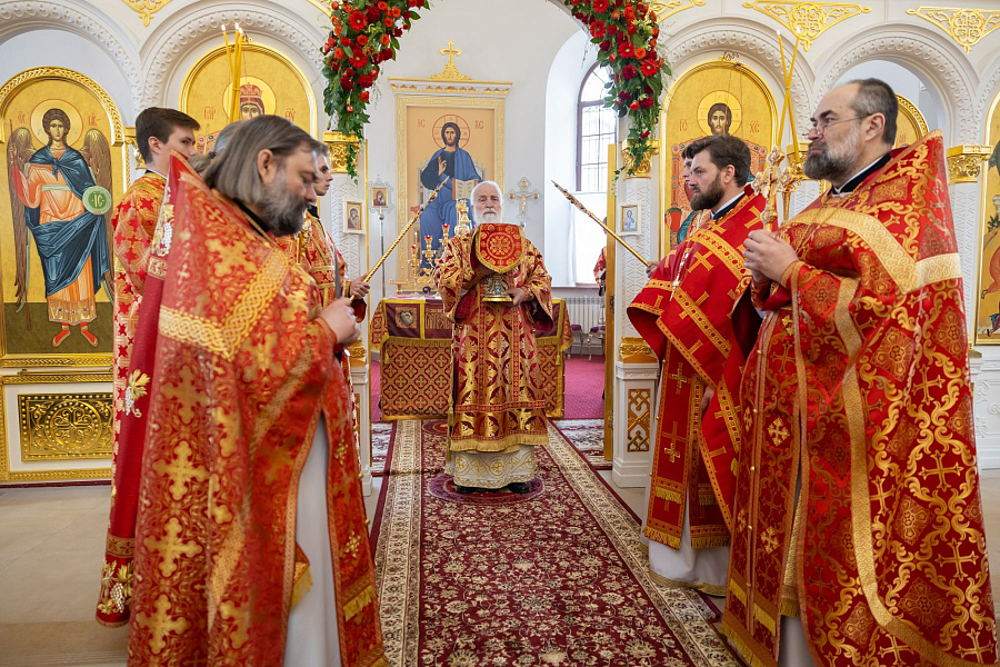 Архиерейское посещение Никитского женского монастыря города Каширы