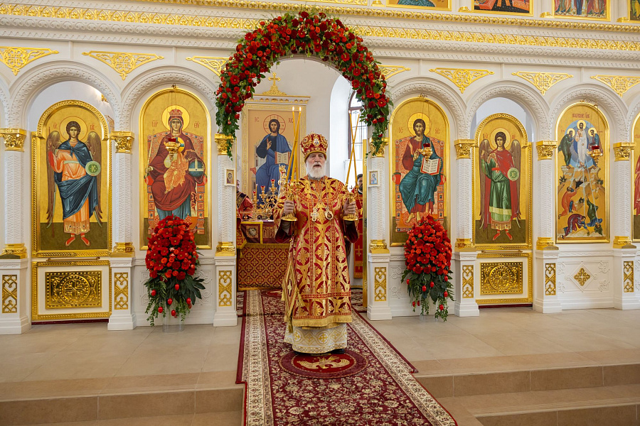 Архиерейское посещение Никитского женского монастыря города Каширы