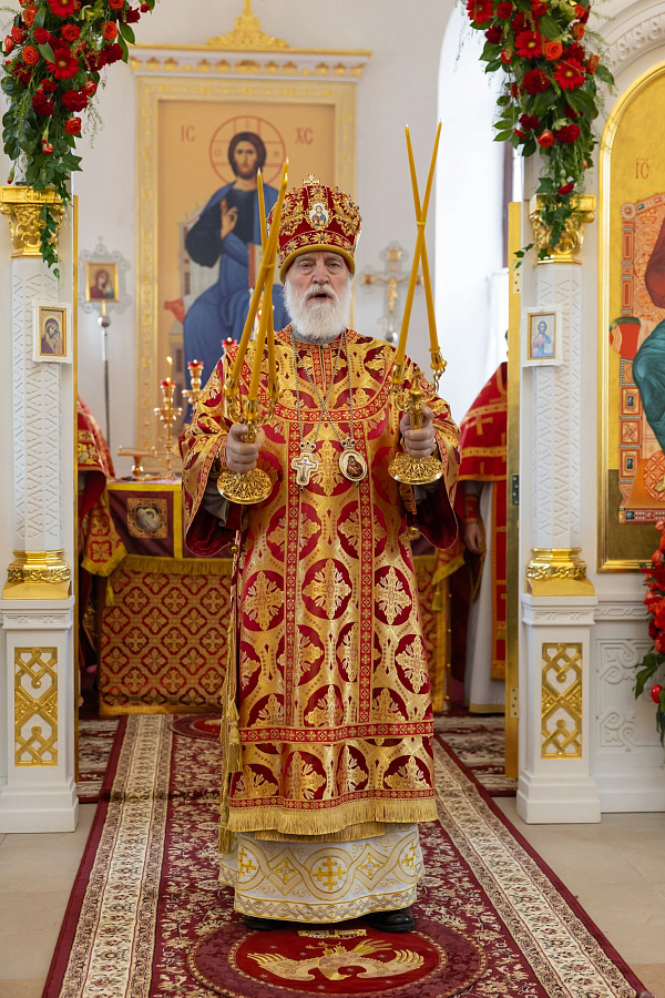 Архиерейское посещение Никитского женского монастыря города Каширы
