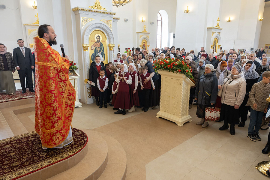 Архиерейское посещение Никитского женского монастыря города Каширы