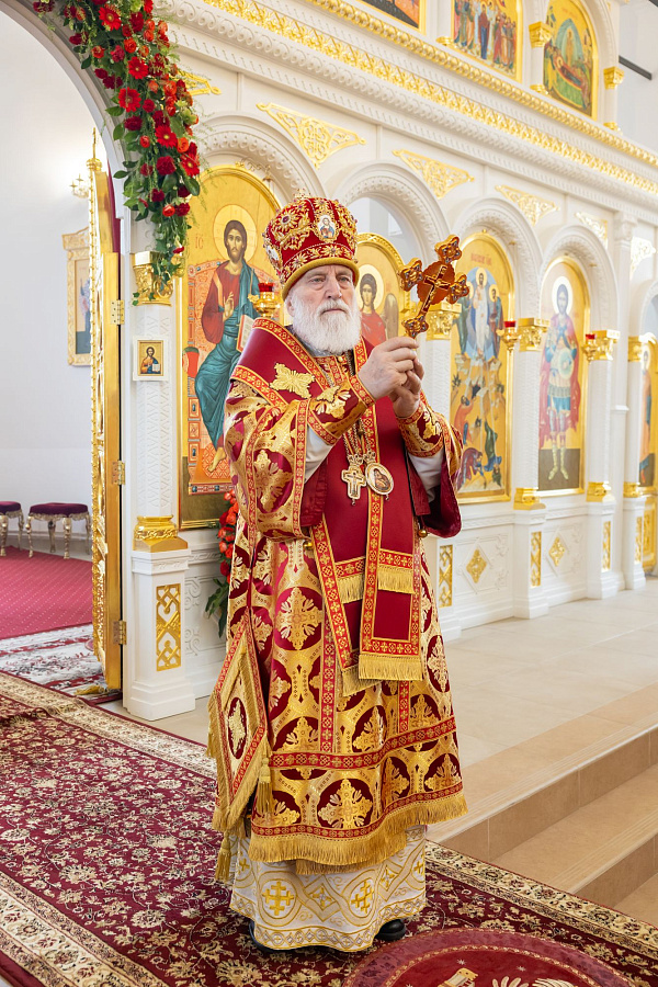 Архиерейское посещение Никитского женского монастыря города Каширы