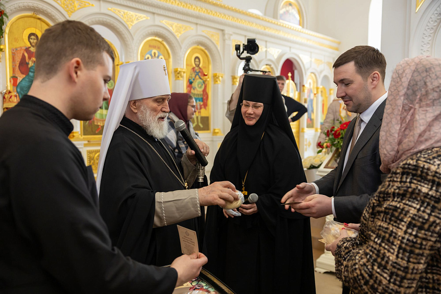 Архиерейское посещение Никитского женского монастыря города Каширы