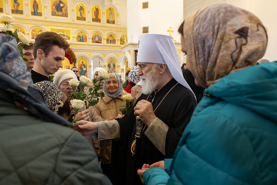 Архиерейское посещение Никитского женского монастыря города Каширы