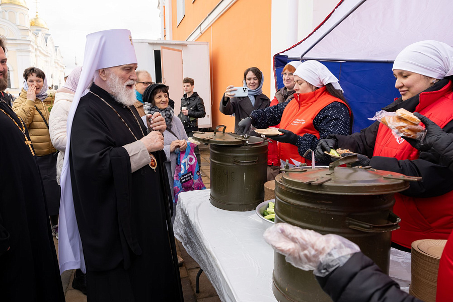 Архиерейское посещение Никитского женского монастыря города Каширы