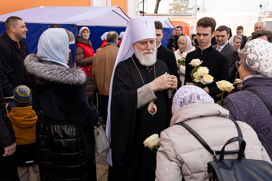 Архиерейское посещение Никитского женского монастыря города Каширы